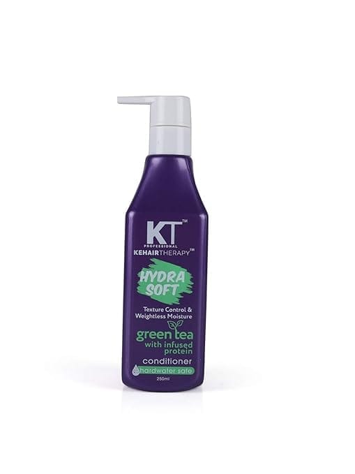 Hydra Soft Conditioner | Infused with Green Tea & Proteins | Texture Control, Weightless Moisture & Hard Water Protection | Sulfate-Free, Paraben-Free | 250ml