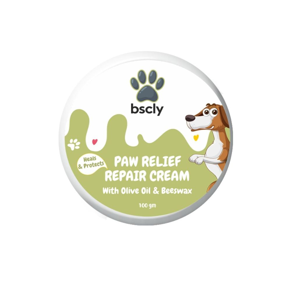 Bscly 2-in-1 Moisturizing Paw Butter & Elbow Protector for Dogs - Natural Cream & Balm for Dry, Cracked Paws and Elbows, Heals & Repairs