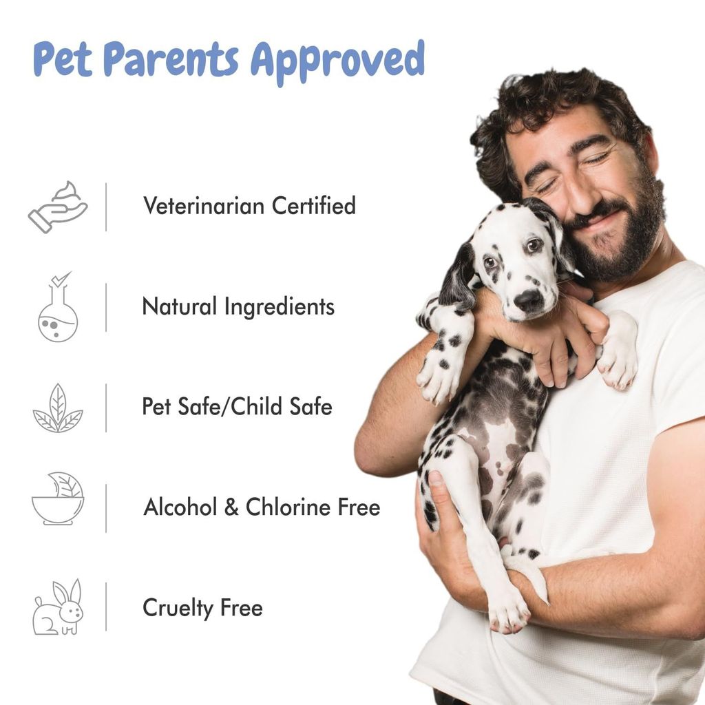 BSCLY Pawfect 5 Dog Shampoo - 200ml | for Pomeranian, Shih Tzu Puppy, German Shepherd, Labrador & Golden Retriever | Cleanses, Conditions, Detangles, Moisturizes & Deodorizes