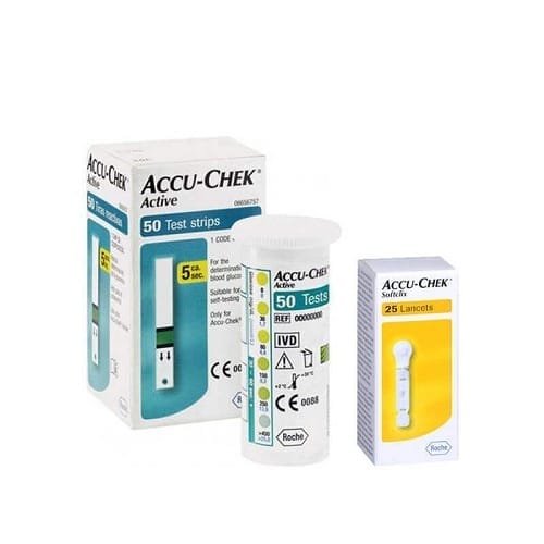 Accu Chek Active 50 Strip + 25 Lancets