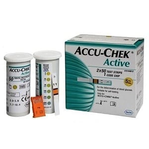Accu Chek Active 100 Strips