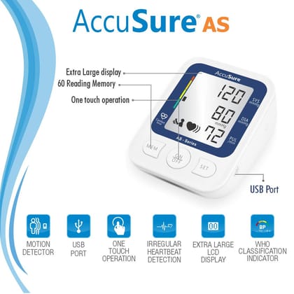 AccuSure AS Blood Pressure Monitoring System