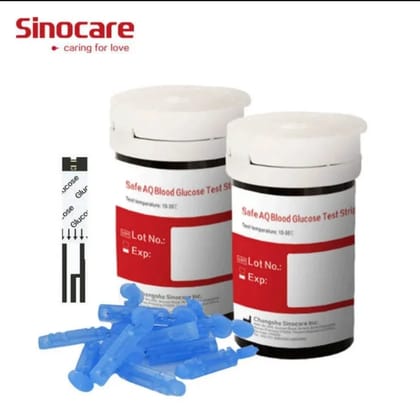 Sinocare Safe AQ 50 Test Strips