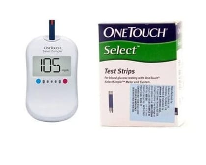 One Touch Select Simple 50 Test Strip