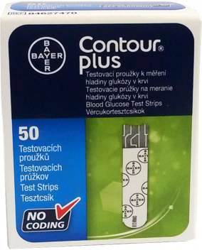 Contour Plus 50 Test Strips