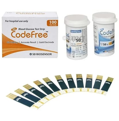 SD Codefree 100 Test Strips