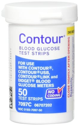 Contour Blue Blood Glucose Test Strips 100 Contour Blue Blood Glucose Test Strips 100
