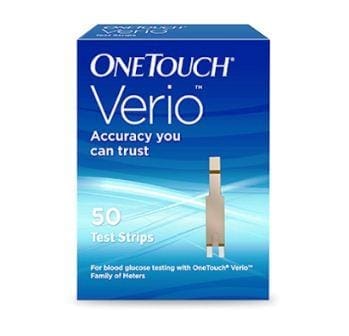 One touch Verio flex Strips Delica plus lancets