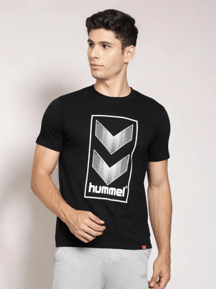 Sudo Men Cotton Black Logo T-Shirt