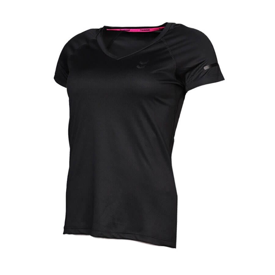 Missa Performance Women Polyester Black T-Shirt