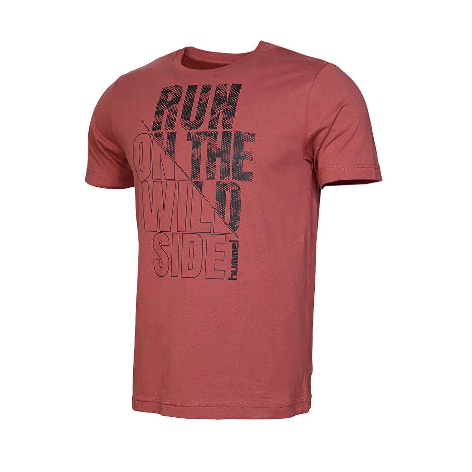 Booker Men Cotton Red T-Shirt