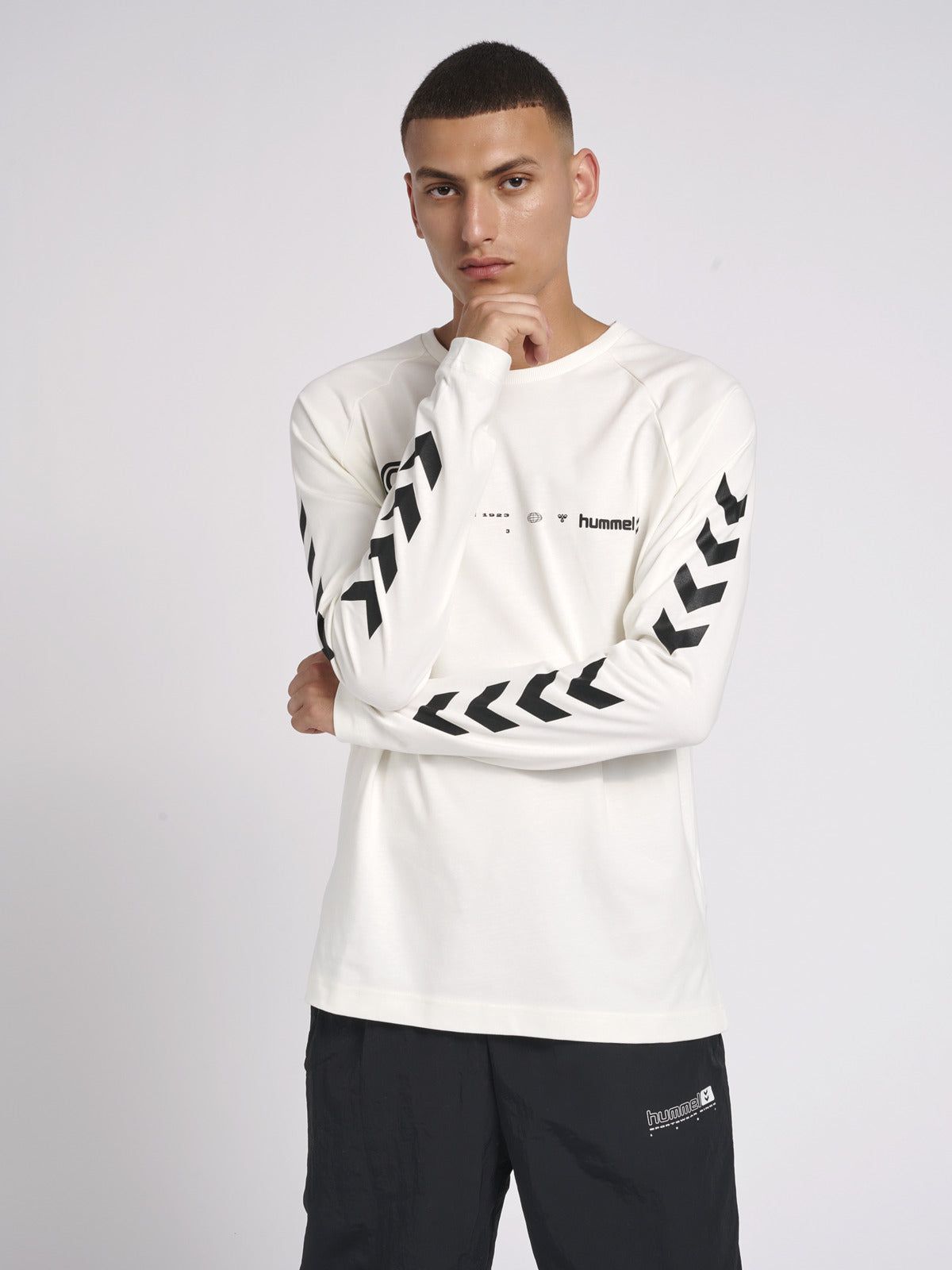 Lgc Musa Men Polyester White T-Shirt