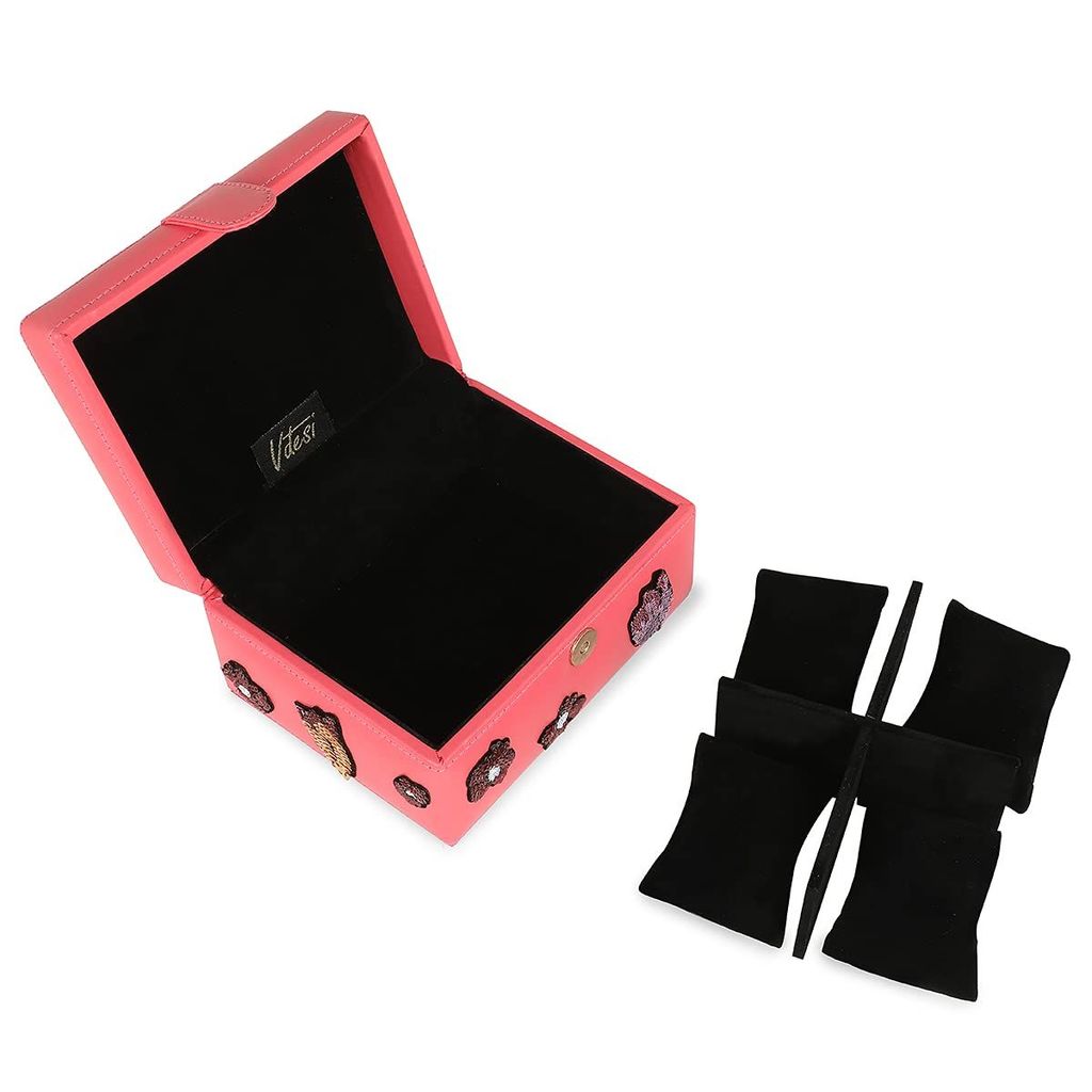 Vdesi Sequins Floral Motif Box