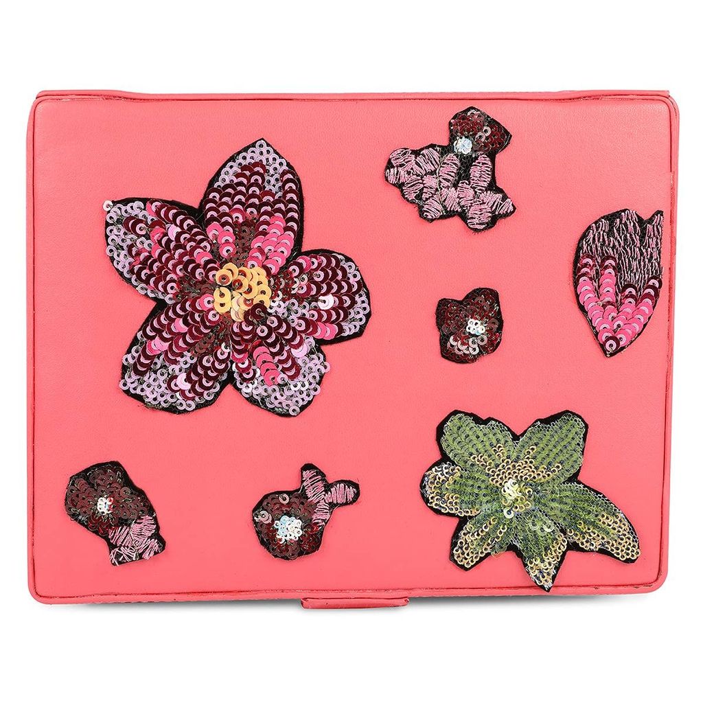 Vdesi Sequins Floral Motif Box