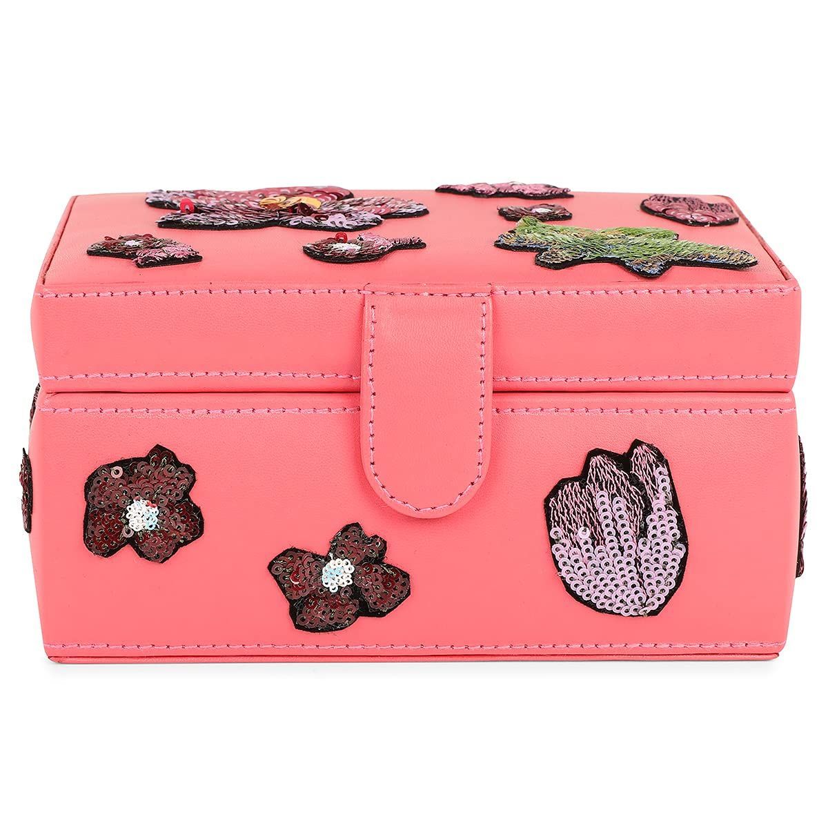 Vdesi Sequins Floral Motif Box