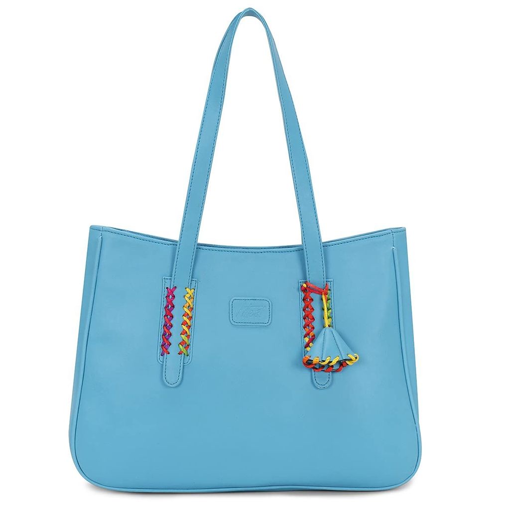 Vdesi Blue Bell Tassel Tote