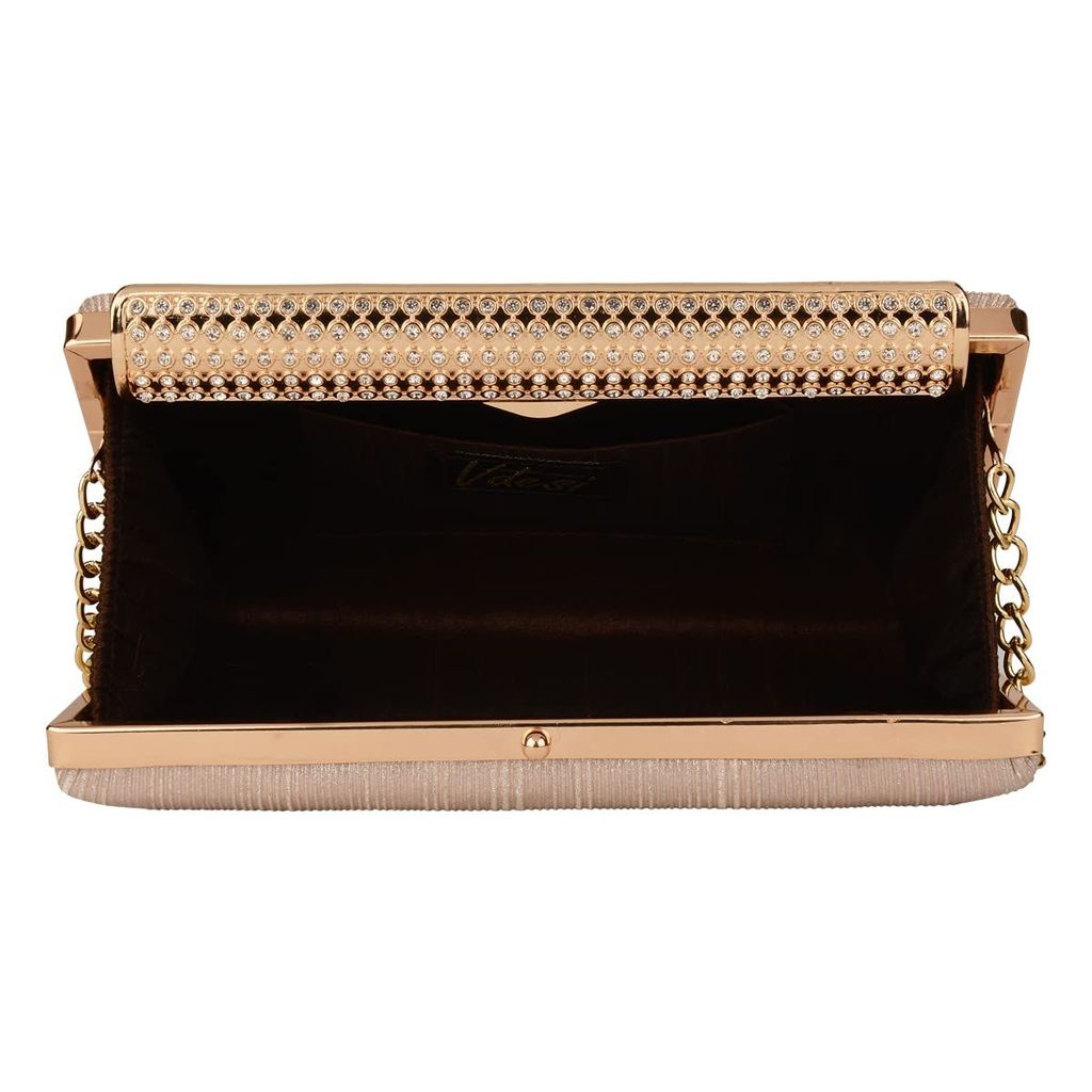 Vdesi Diamond Flap Clutch