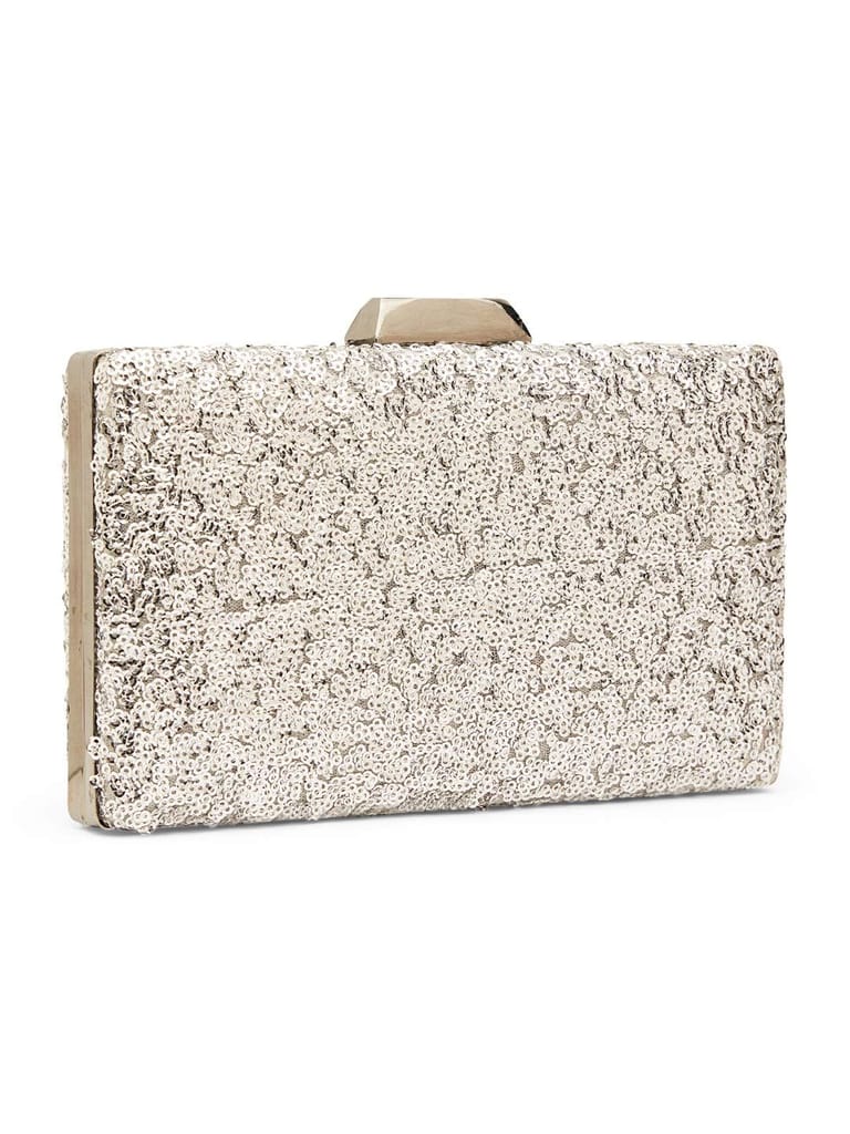 Vdesi Women'S Clutch (Silver)