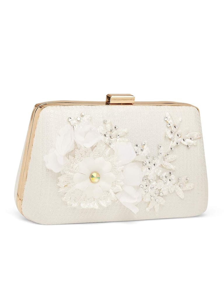 Vdesi Women'S Clutch (White)