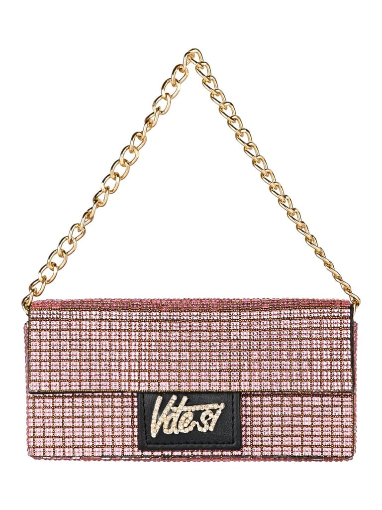 Rhinestone Pink Accessory Case