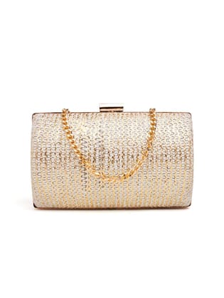 Vdesi Jute Sparkle Clutch