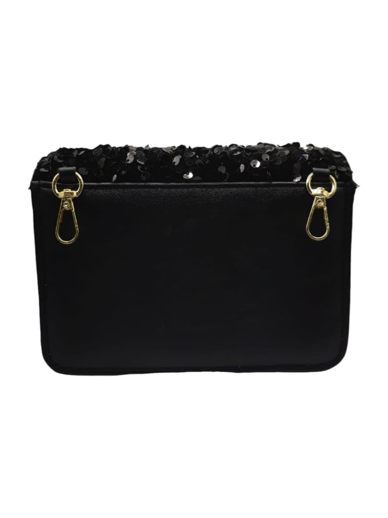 Black Sequence Flip Bags