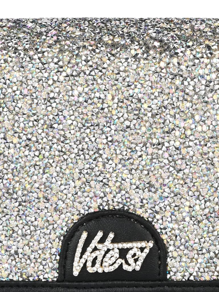 Silver Shimmer Flip Bag