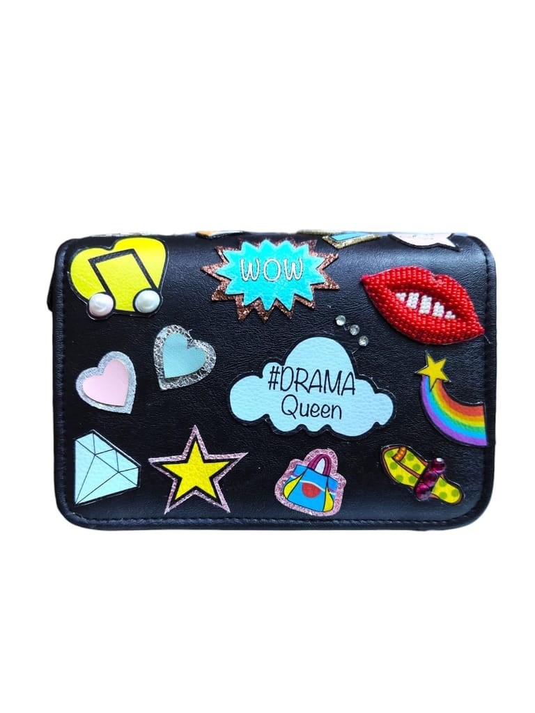 Vdesi Pop Badges Flip Bag