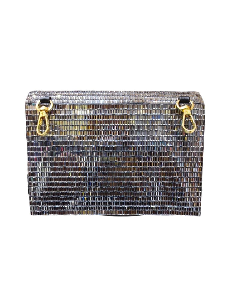 Vdesi Rhinestone Flip Bag