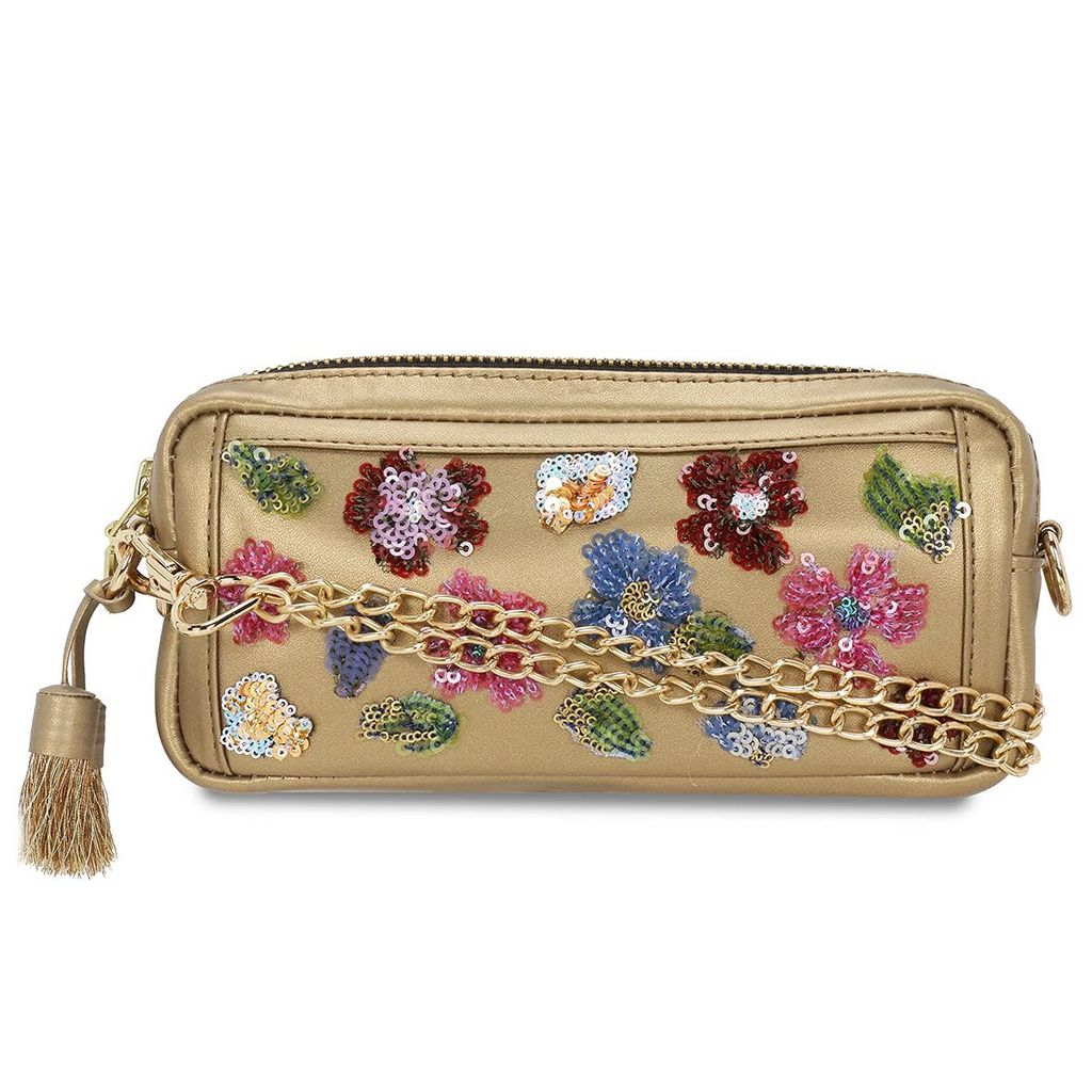 Gold Sequins Multi Fanny