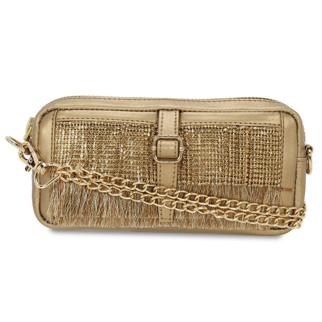 Gold Dangling Fanny Pack