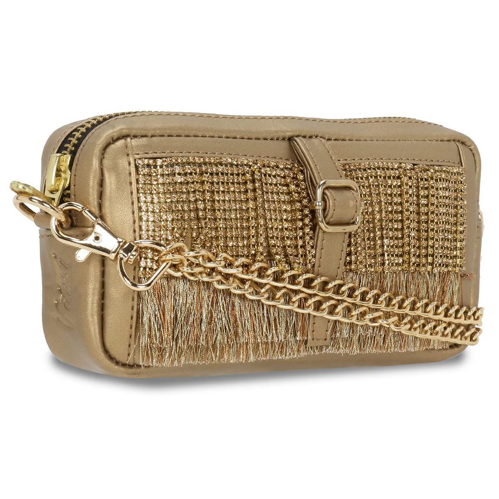 Gold Dangling Fanny Pack