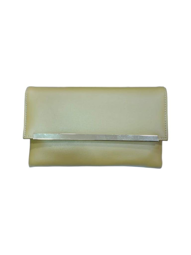 Vdesi Cream Envelope Clutch