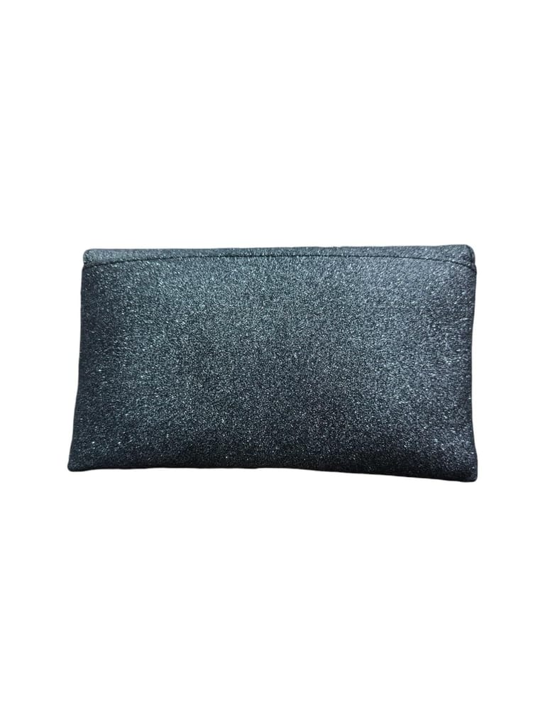 Vdesi Black Envelope Clutch