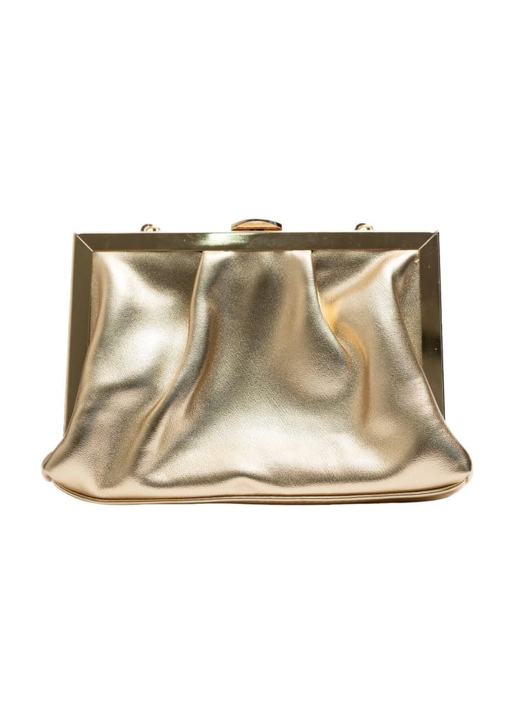 Vdesi Half Frame Gold Purse