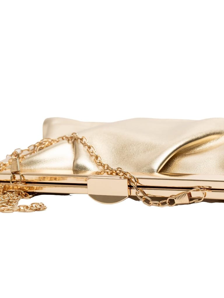 Vdesi Half Frame Gold Purse