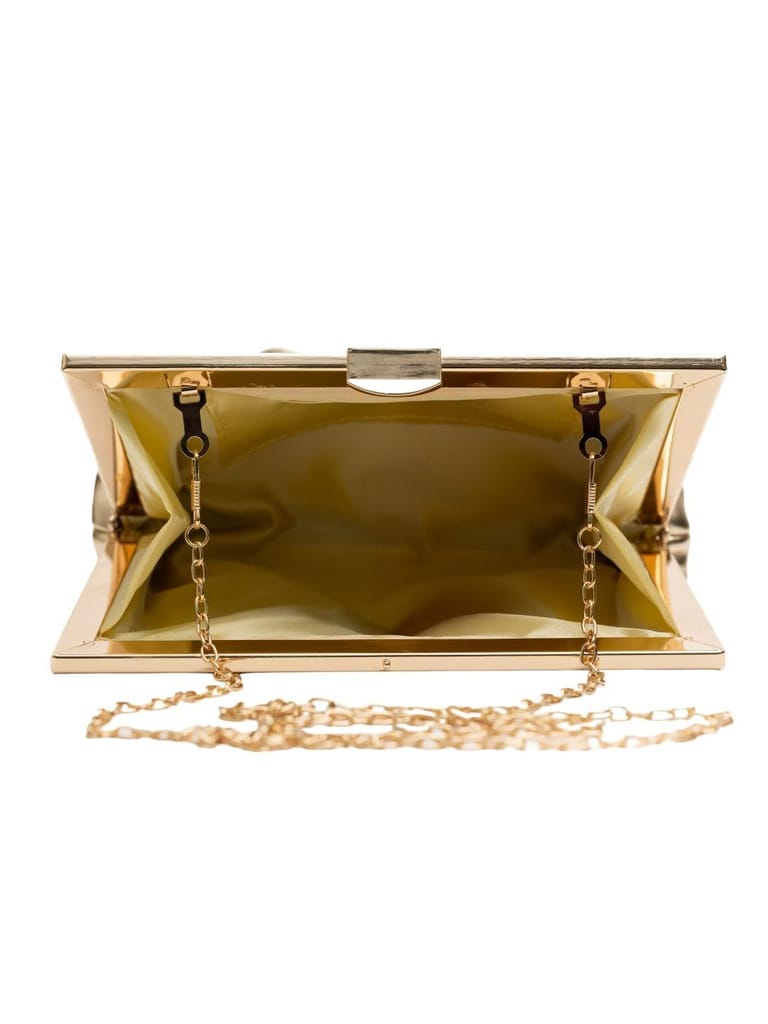 Vdesi Half Frame Gold Purse