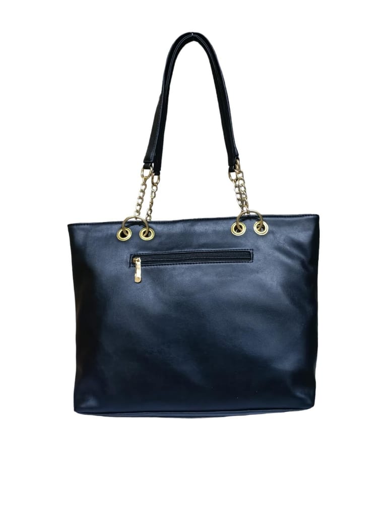 Vdesi Black Bow Tassel Tote