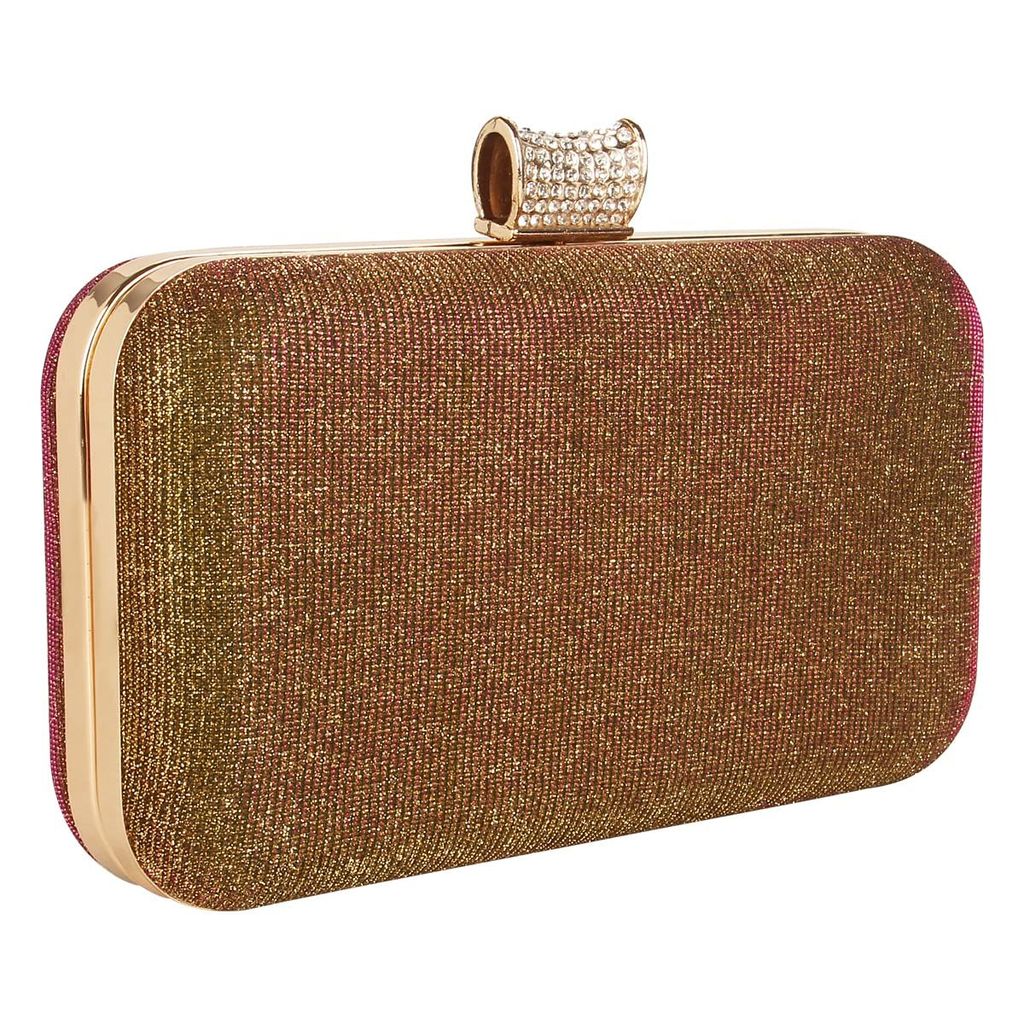 Vdesi Gold Shimmer Clutch