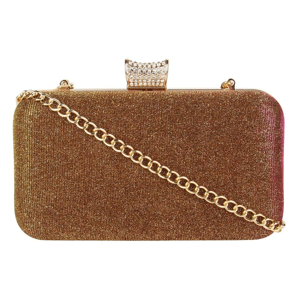 Vdesi Gold Shimmer Clutch