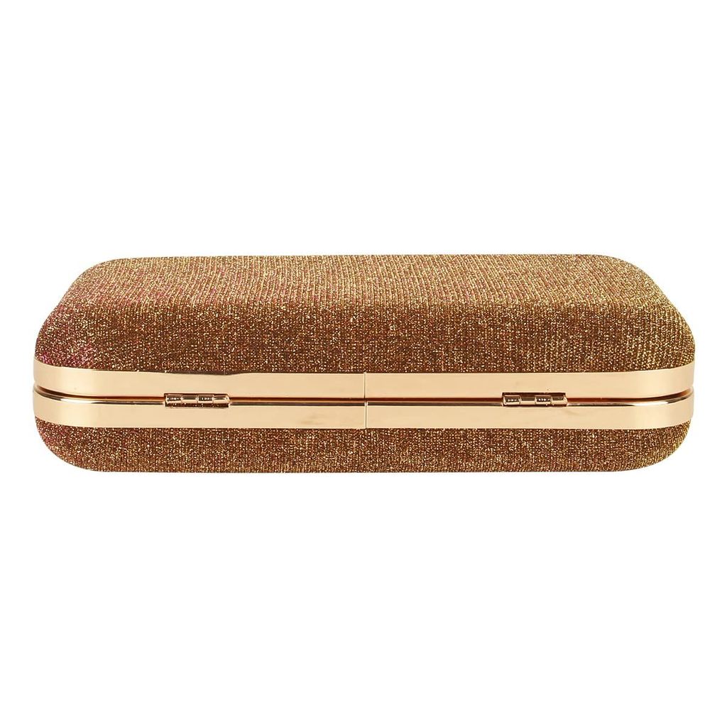 Vdesi Gold Shimmer Clutch