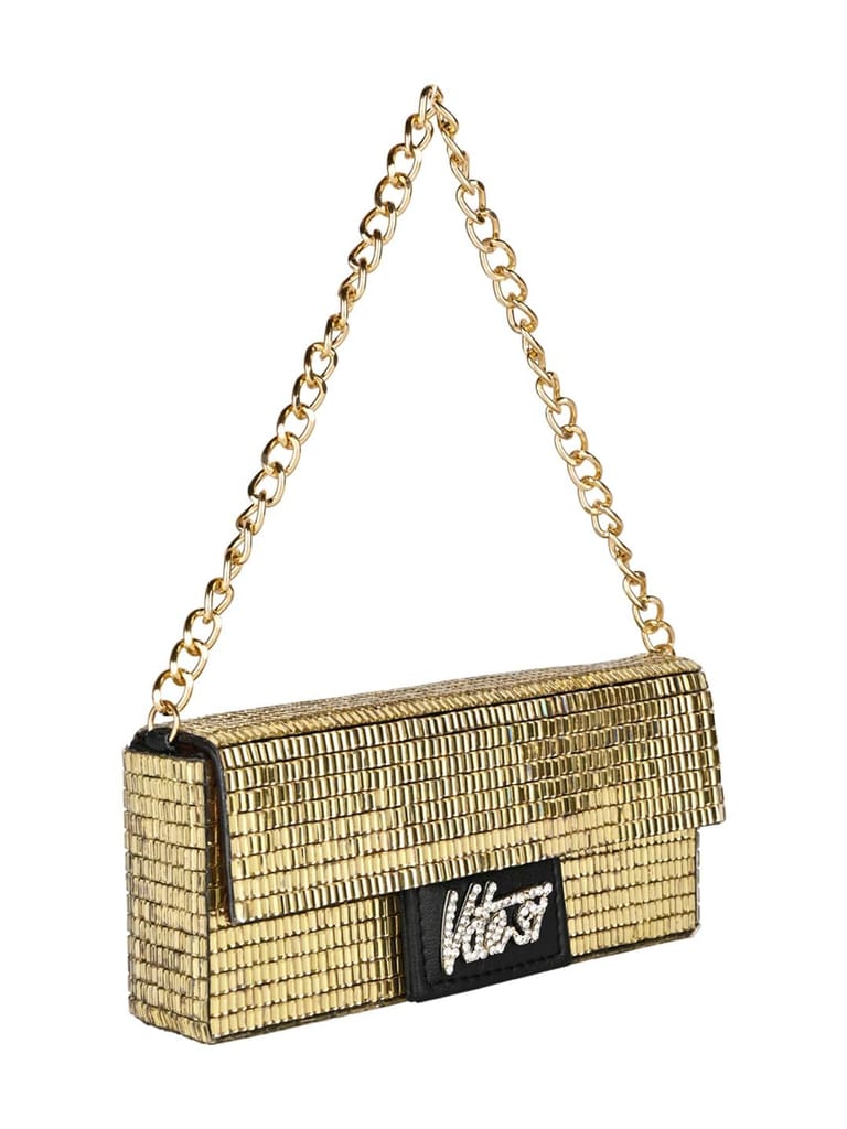 Vdesi Gold Rhinestone Accessory Case