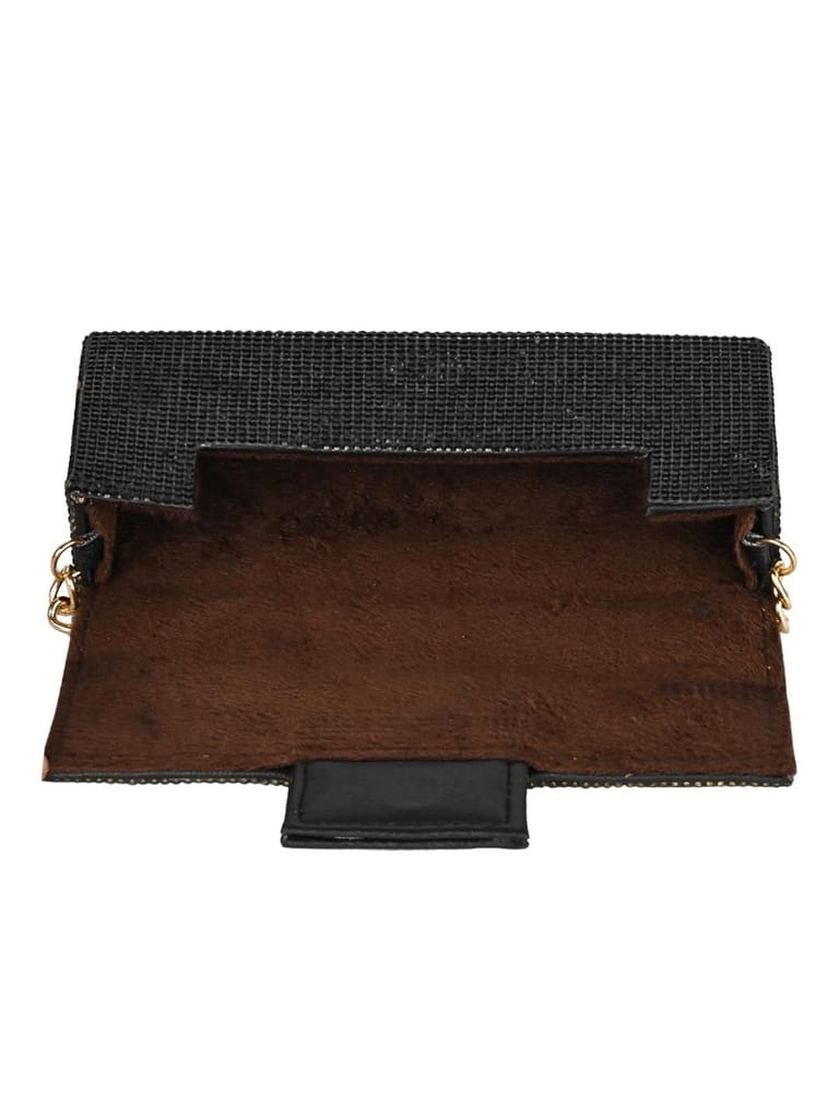 Black Rhinestone Accessory Case