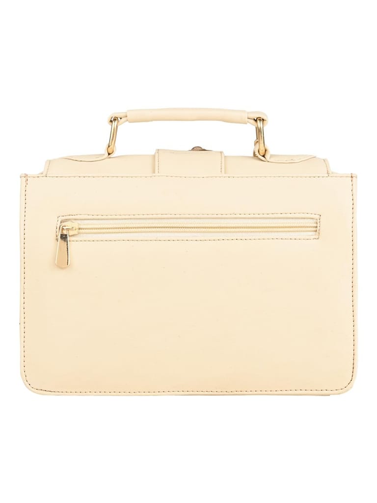 Vdesi Off White Pop Badges Belt Sling Bag