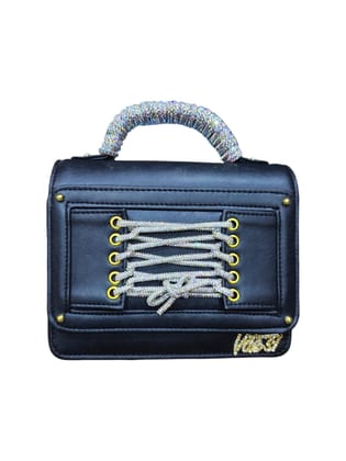 Vdesi Rhinestone Tie-Up Sling