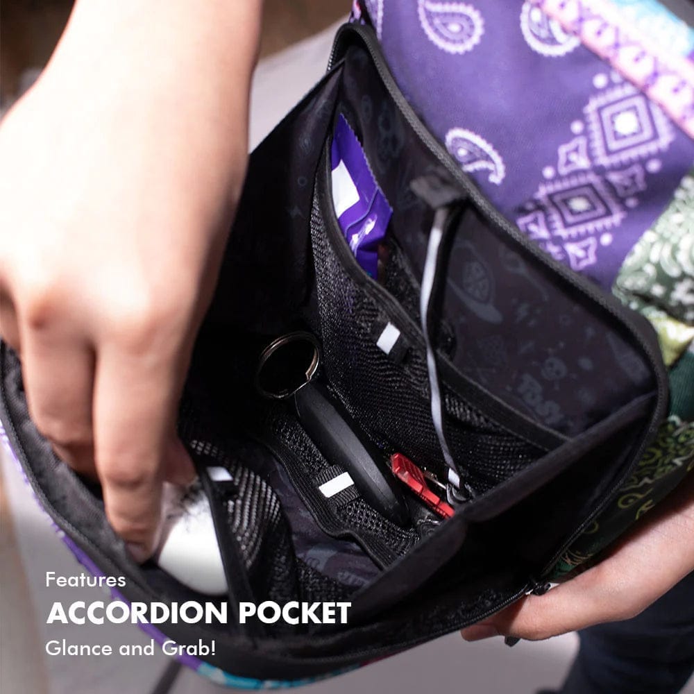 Patchwork Bandana Sling Bag Mini Pro