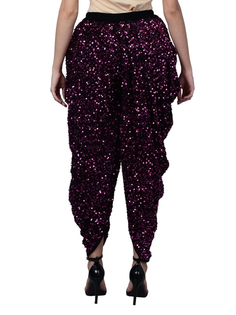 Vdesi Women Pink Dhoti Pant