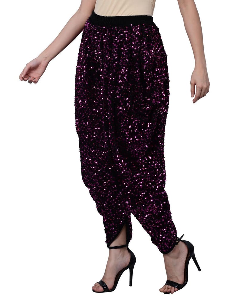 Vdesi Women Pink Dhoti Pant