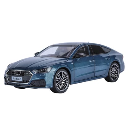 KTRS ENTERPRISE 1:24 Adi A7 Car Alloy Metal Pull Back Die-cast Car Model Pull Back car Super Openable Doors Sound and Light Doors & Light Music Boys Toys for Kids