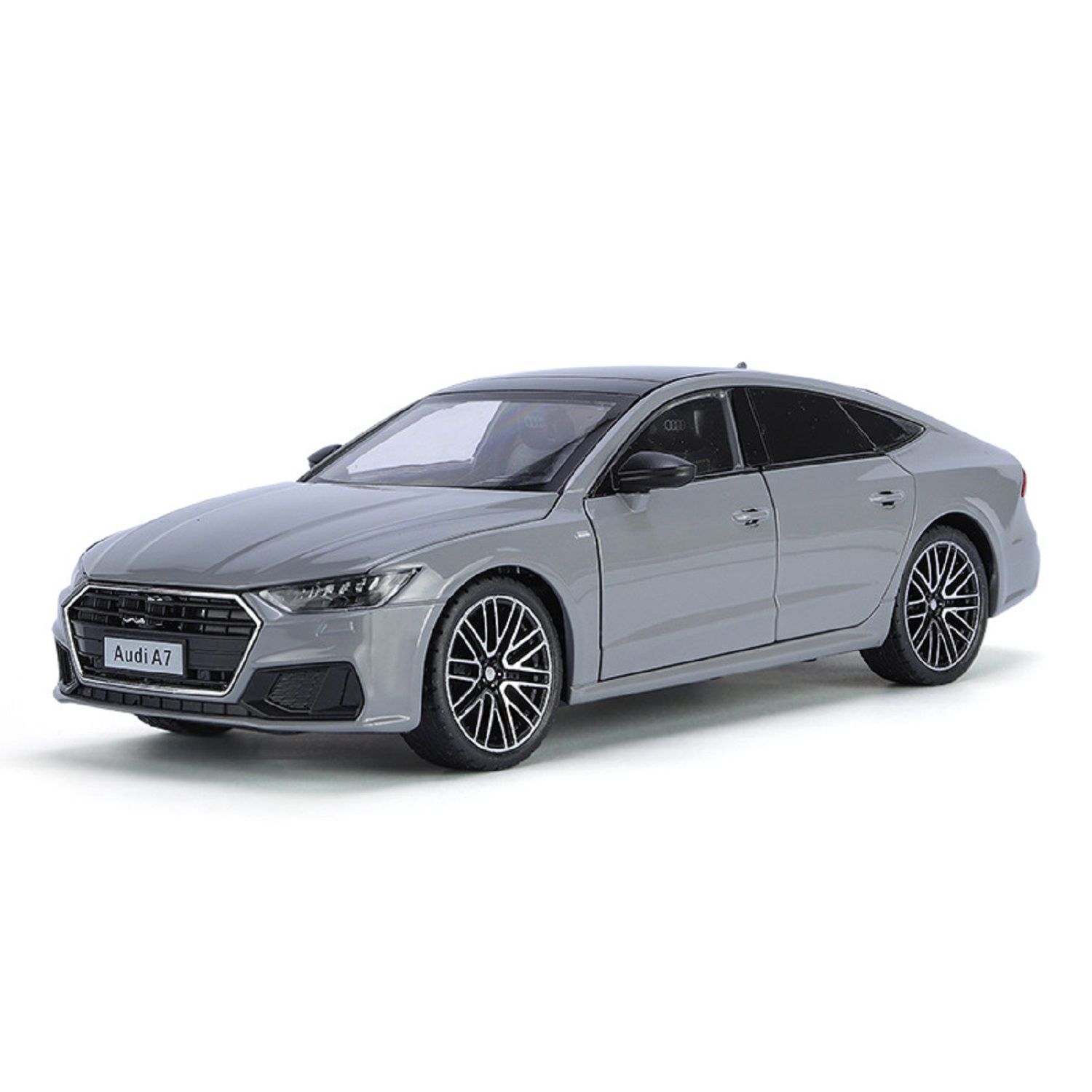 KTRS ENTERPRISE 1:24 Adi A7 Car Alloy Metal Pull Back Die-cast Car Model Pull Back car Super Openable Doors Sound and Light Doors & Light Music Boys Toys for Kids